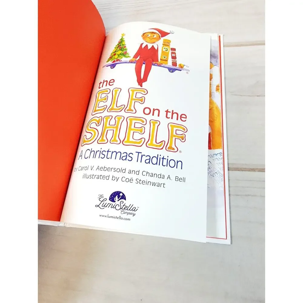 The Elf on the Shelf: A Christmas Tradition - Boy Elf with Blue Eyes, Book & Box